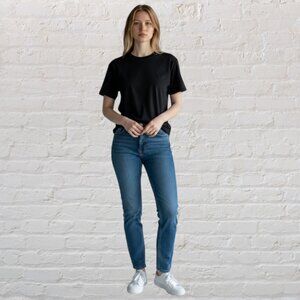 VINTAGE GUESS JEANS -- 90's, American Tradition, Strt Leg, Lt Blue, Style #1050